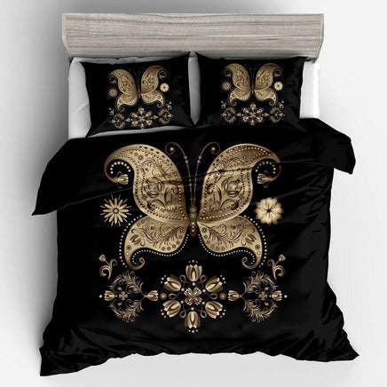 Farmhouse Bedding Set Quilt Cover Pillowcase Twin Full Queen King Size - Lusy Store