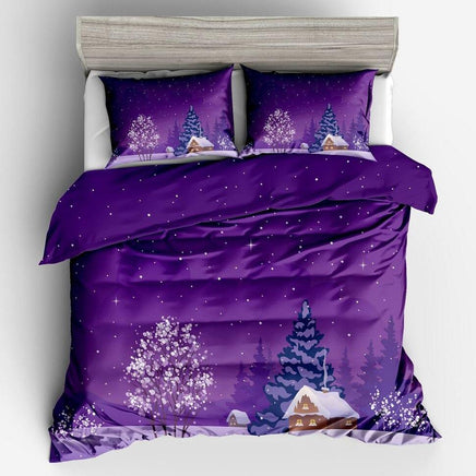 Farmhouse Bedding Set Quilt Cover Pillowcase Twin Full Queen King Size - Lusy Store