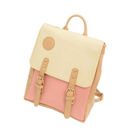 Fashion Leather Travel Shoulder Women Satchel Backpack Default Title