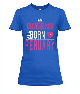 Fashion QUEENS ARE BORN ON JULY 13 tshirt for Girls - Lusy Store