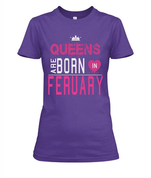 Fashion QUEENS ARE BORN ON JULY 13 tshirt for Girls - Lusy Store