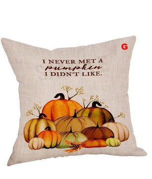 Fashional Colorful Beautiful Thanksgiving Pillow Cover 18