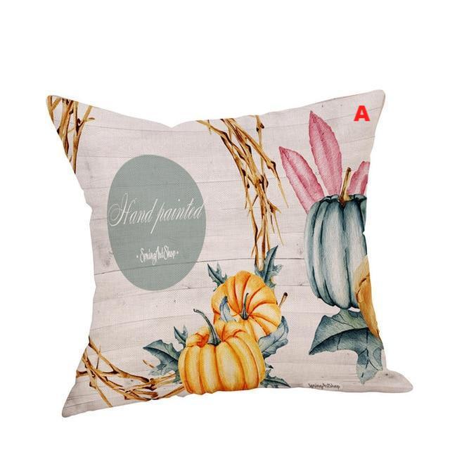 Fashional Colorful Beautiful Thanksgiving Pillow Cover 18" x 18" - Lusy Store