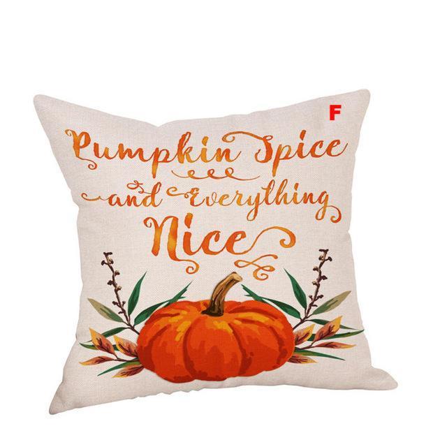 Fashional Colorful Beautiful Thanksgiving Pillow Cover 18" x 18" - Lusy Store