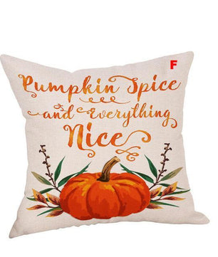 Fashional Colorful Beautiful Thanksgiving Pillow Cover 18