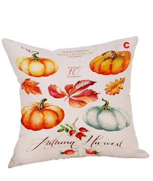 Fashional Colorful Beautiful Thanksgiving Pillow Cover 18