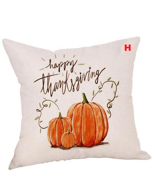Fashional Colorful Beautiful Thanksgiving Pillow Cover 18