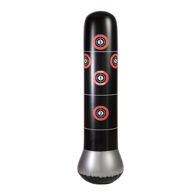 Fitness Inflatable Punching Bag Stress Punch Tower Bag Speed Stand Power Boxing Gloves - Lusy Store