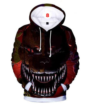 Five Nights at Freddy 3D Hoodies Fashion Autumn Hooded Long Sleeve - Lusy Store