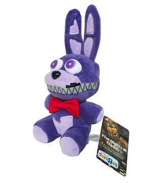 Five Nights At Freddy's 4 FNAF Nightmare Bonnie Rabbit Plush Toys Soft Stuffed Animals 18cm - Lusy Store