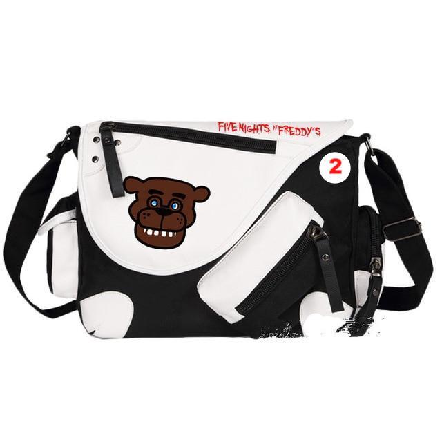Five Nights At Freddy's Backpack FNAF Foxy Canvas Shoulder Bag - Lusy Store
