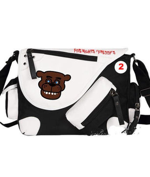 Five Nights At Freddy's Backpack FNAF Foxy Canvas Shoulder Bag - Lusy Store