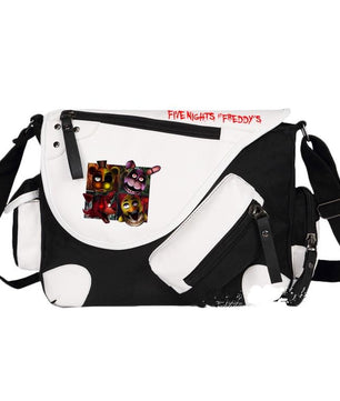 Five Nights At Freddy's Backpack FNAF Foxy Canvas Shoulder Bag - Lusy Store