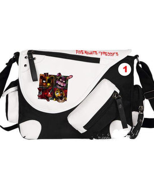 Five Nights At Freddy's Backpack FNAF Foxy Canvas Shoulder Bag - Lusy Store