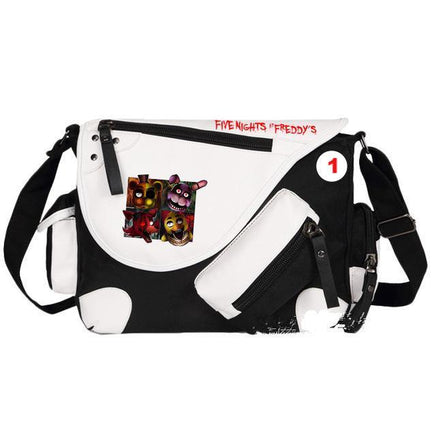 Five Nights At Freddy's Backpack FNAF Foxy Canvas Shoulder Bag - Lusy Store