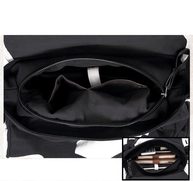 Five Nights At Freddy's Backpack FNAF Foxy Canvas Shoulder Bag - Lusy Store