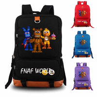 Five Nights At Freddy's Backpack fnaf world student school bag Notebook backpack - Lusy Store
