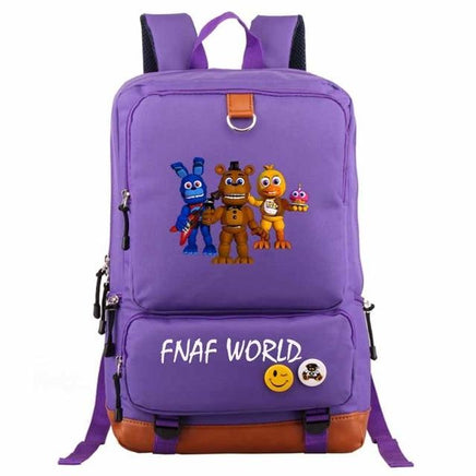 Five Nights At Freddy's Backpack fnaf world student school bag Notebook backpack - Lusy Store