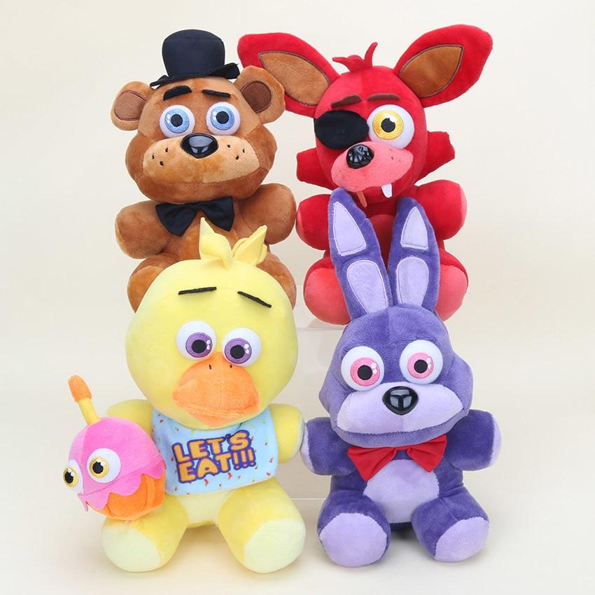 Five Nights At Freddy's FNAF Plush Doll Freddy Bear Foxy Chica