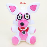 Five Nights At Freddy's FNAF Plush Doll Freddy Bear Foxy Chica Bonnie stuffed Plush Toys Kid Children 25cm - Lusy Store