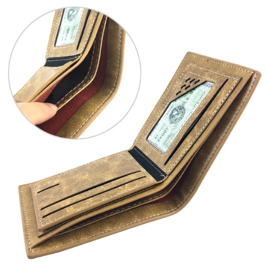 Five Nights At Freddy's FNAF Short Leather Bi Fold Wallet - Lusy Store