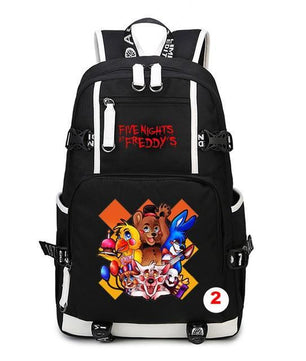 Five Nights At Freddy's Freddy Backpack Chica Foxy Bonnie FNAF Shoulder Bag Travel Bag - Lusy Store