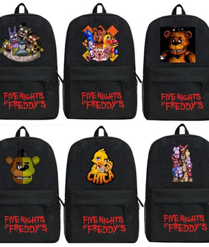 Five Nights At Freddy's Kids Backpacks Freddy Chica Foxy FNAF - Lusy Store