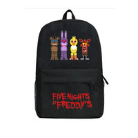 Five Nights At Freddy's Kids Backpacks Freddy Chica Foxy FNAF - Lusy Store