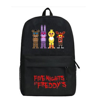 Five Nights At Freddy's Kids Backpacks Freddy Chica Foxy FNAF - Lusy Store