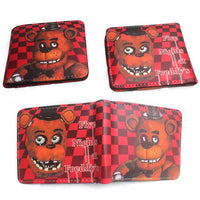 Five Nights at Freddy's Wallet Unisex Cartoon Leather Pu Wallets - Lusy Store