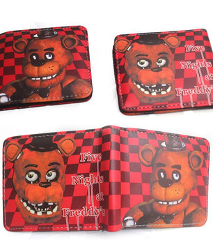 Five Nights at Freddy's Wallet Unisex Cartoon Leather Pu Wallets - Lusy Store