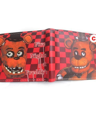 Five Nights at Freddy's Wallet Unisex Cartoon Leather Pu Wallets - Lusy Store
