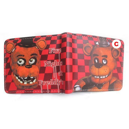 Five Nights at Freddy's Wallet Unisex Cartoon Leather Pu Wallets - Lusy Store