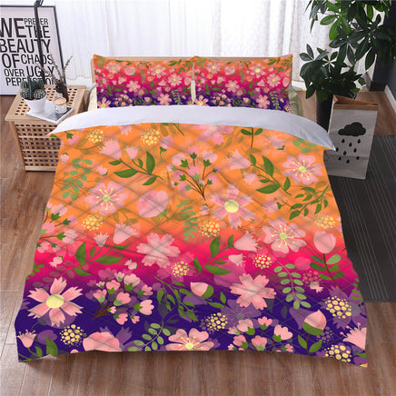 Floral Bedding LS884-3 - Lusy Store