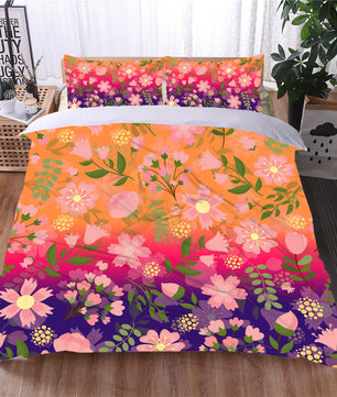 Floral Bedding LS884-3 - Lusy Store