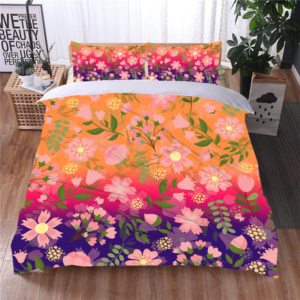 Floral Bedding LS884-3 - Lusy Store
