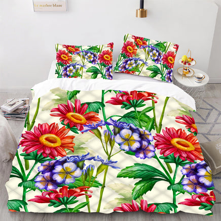Floral Bedding LS888 Only Quilt
