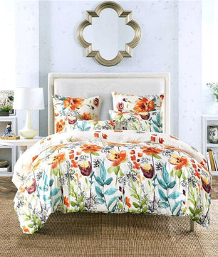 Floral Bedding Nordic Bedspread Duvet Cover Set Home Decor Bed Linen - Lusy Store