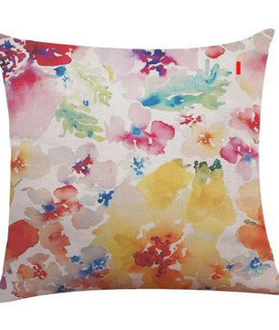 Flower Bicycle Print Cushion Cover Decorative Valentines Day Gift Sofa Home Decor Kussenhoes - Lusy Store