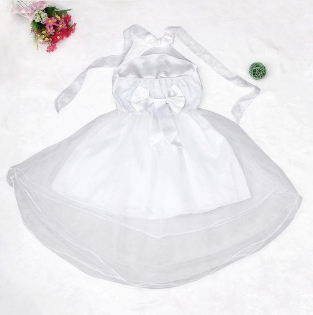 Flower Girl Lace Princess Dress Kid Party Pageant Wedding - Lusy Store