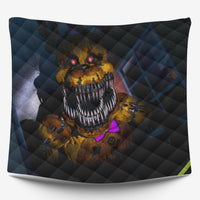 FNaF Bedding Set 3D Horror Game Freddy Fazbear Quilt Set Comfortable Soft Breathable - Lusy Store LLC