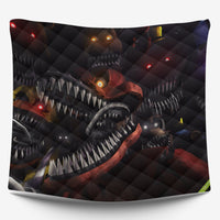 FNaF Bedding Set 3D Horror Game Nightmare FNaF World Quilt Set Comfortable Soft Breathable - Lusy Store LLC