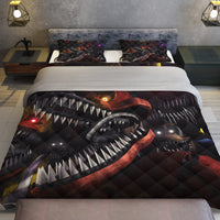 FNaF Bedding Set 3D Horror Game Nightmare FNaF World Quilt Set Comfortable Soft Breathable - Lusy Store LLC