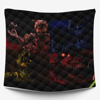 FNaF Bedding Set 3D Horror Game Nightmare Foxy Freddy Bonnie Chica Quilt Set Comfortable Soft Breathable - Lusy Store LLC