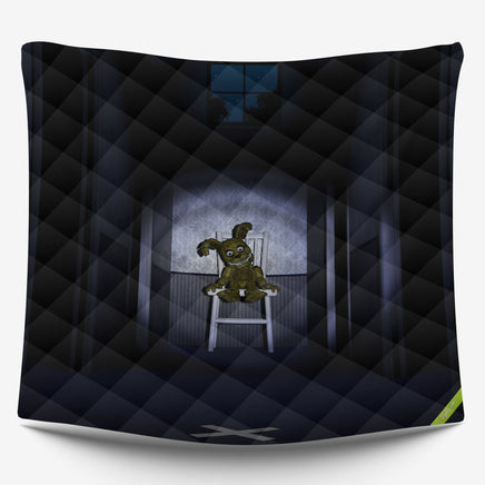 FNaF Bedding Set 3D Horror Game Springtrap Quilt Set Comfortable Soft Breathable - Lusy Store LLC