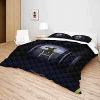 FNaF Bedding Set 3D Horror Game Springtrap Quilt Set Comfortable Soft Breathable - Lusy Store LLC