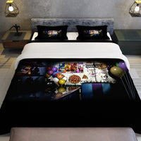 FNaF Bedding Set 3D Quilt Set Black Nightmare FNaF World - Lusy Store LLC