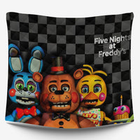 FNaF Bedding Set 3D Quilt Set Cartoon Freddy Bonnie Chica Bed Linen - Lusy Store LLC