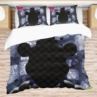 FNaF Bedding Set 3D Quilt Set Freddy Fazbear Bed Linen - Lusy Store LLC