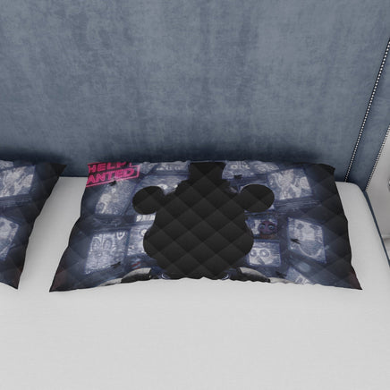 FNaF Bedding Set 3D Quilt Set Freddy Fazbear Bed Linen - Lusy Store LLC